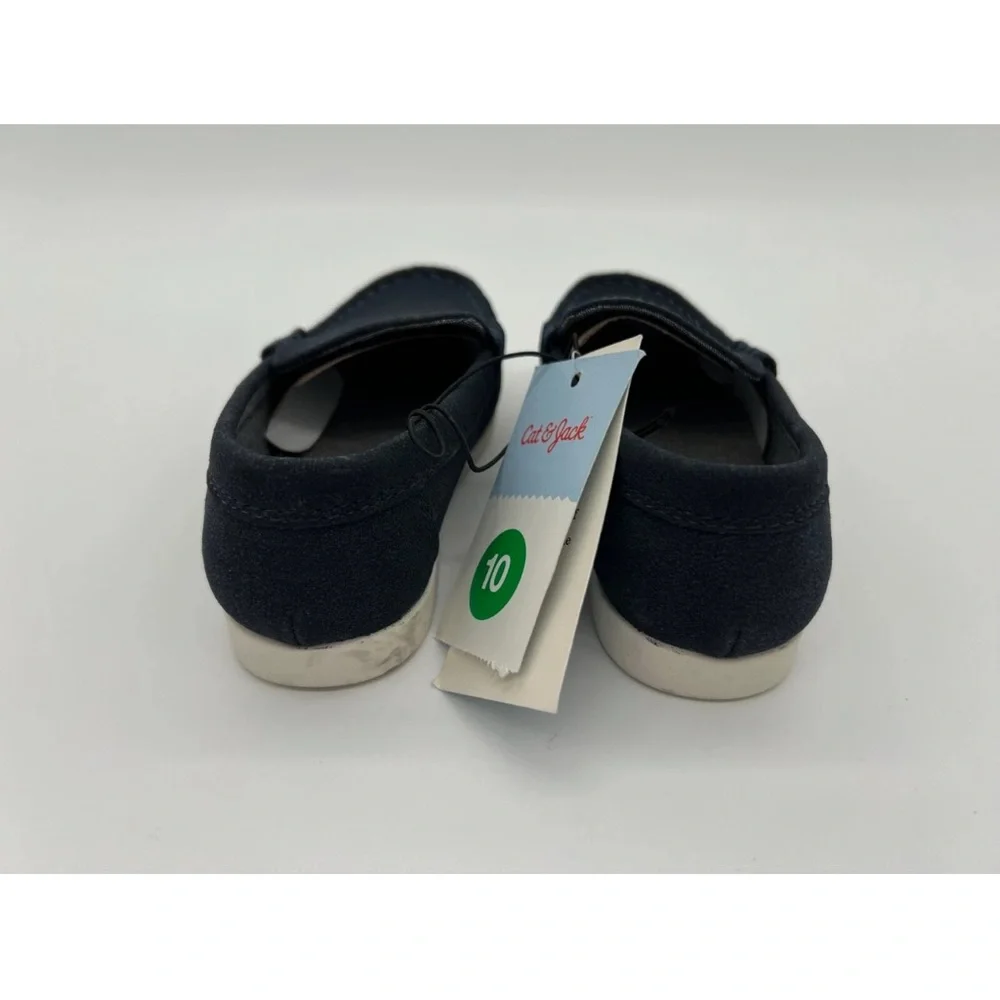 Cat & Jack Toddler Boys' ZAYD Slip-On Loafers Navy Blue